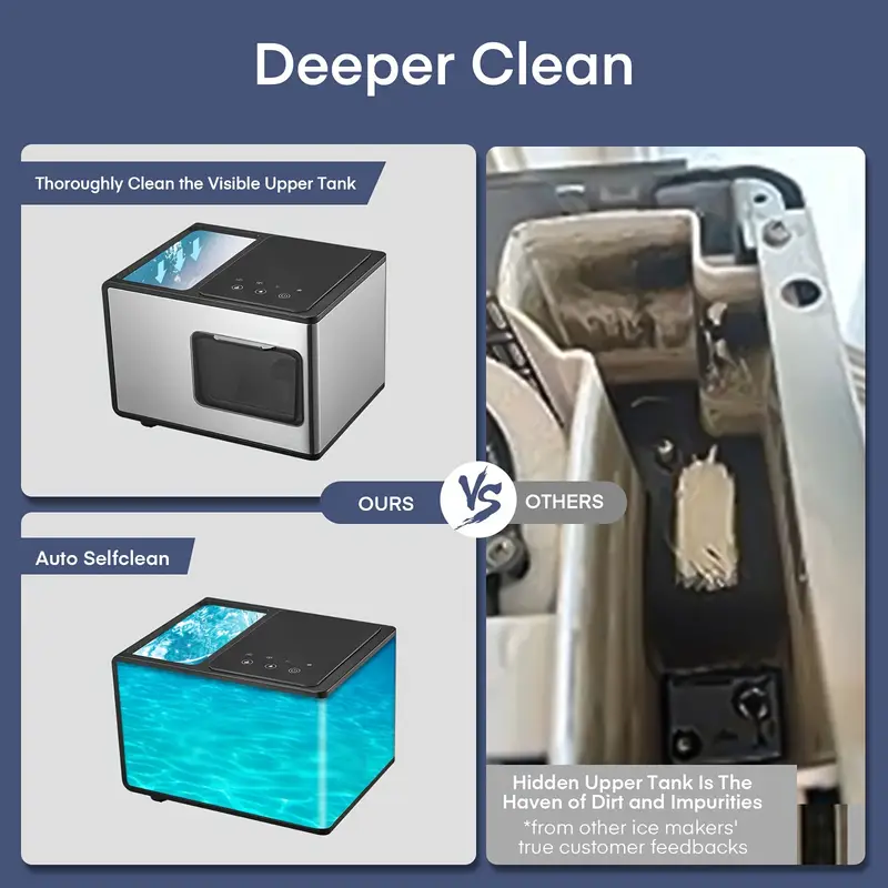 Nugthtget Ice Maker Countertop Newest Version