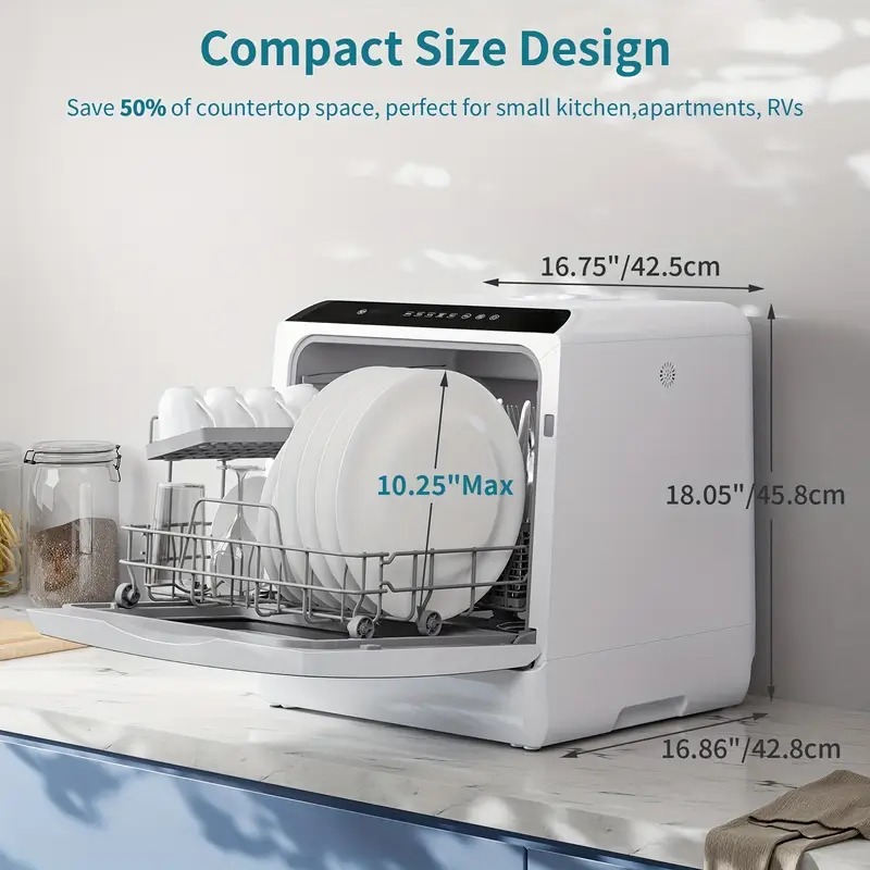 Mini Desktop Dishwasher