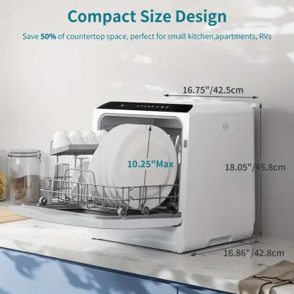 Mini Desktop Dishwasher