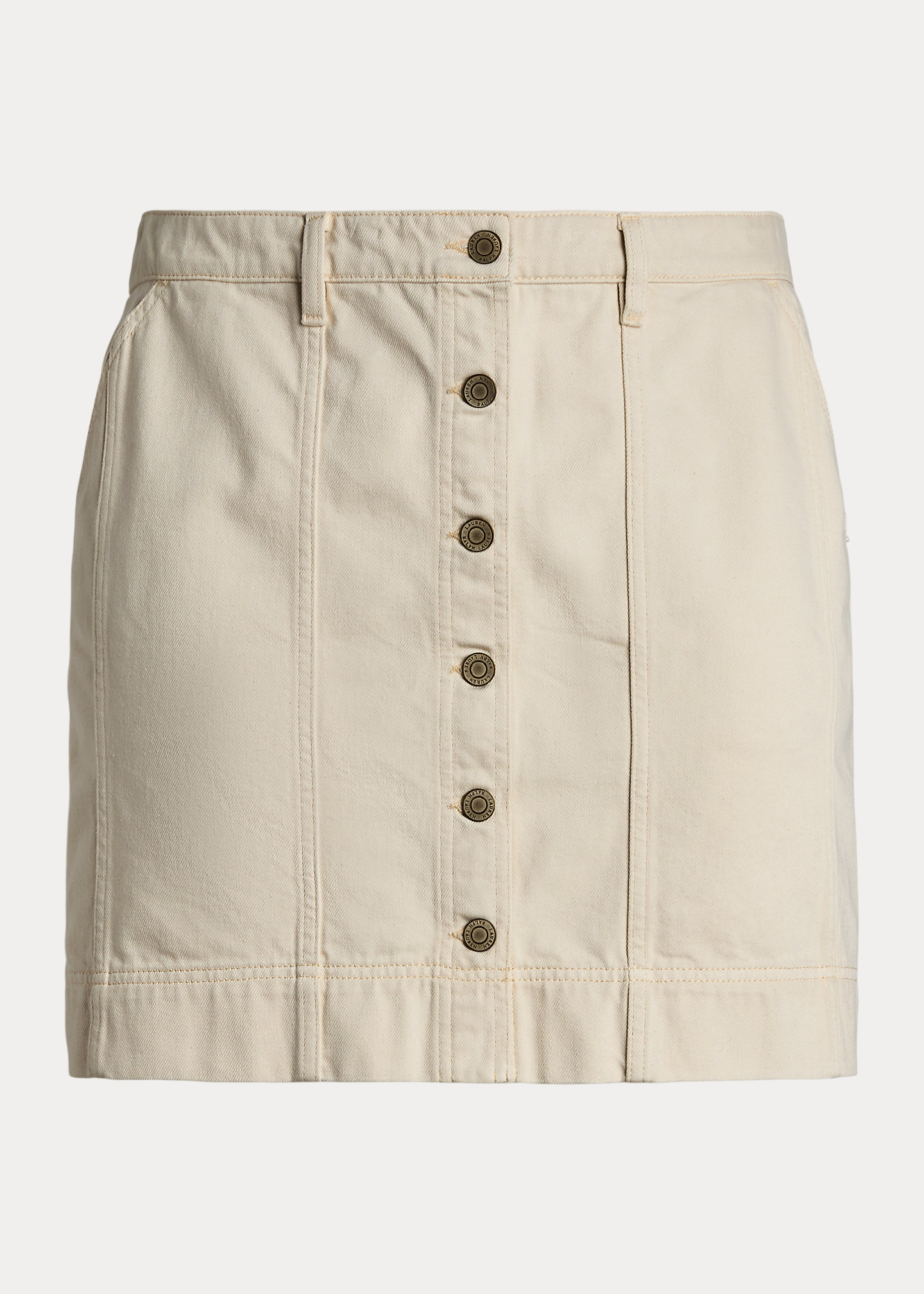 Denim Pencil Miniskirt