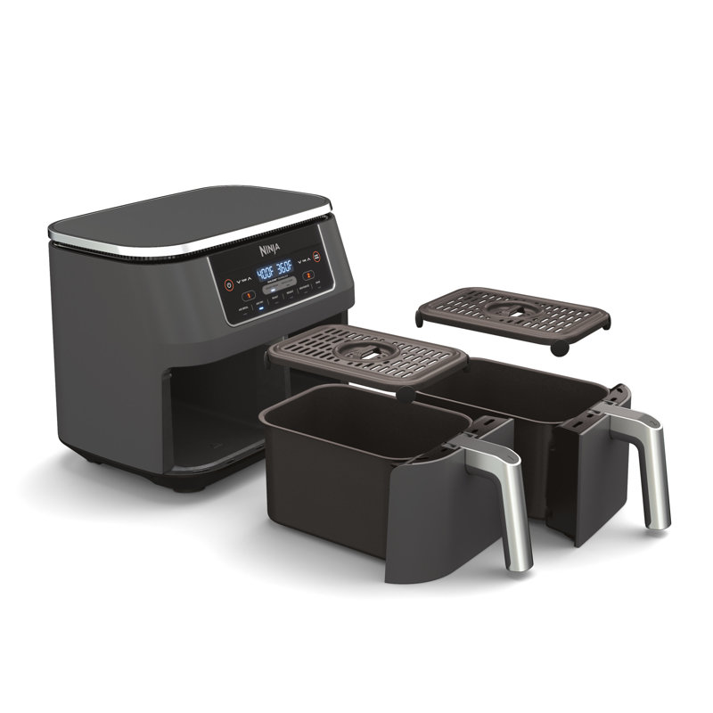 Nithtnja Foodi 6-in-1 10-qt. XL 2-Basket Air Fryer with DualZone Technology