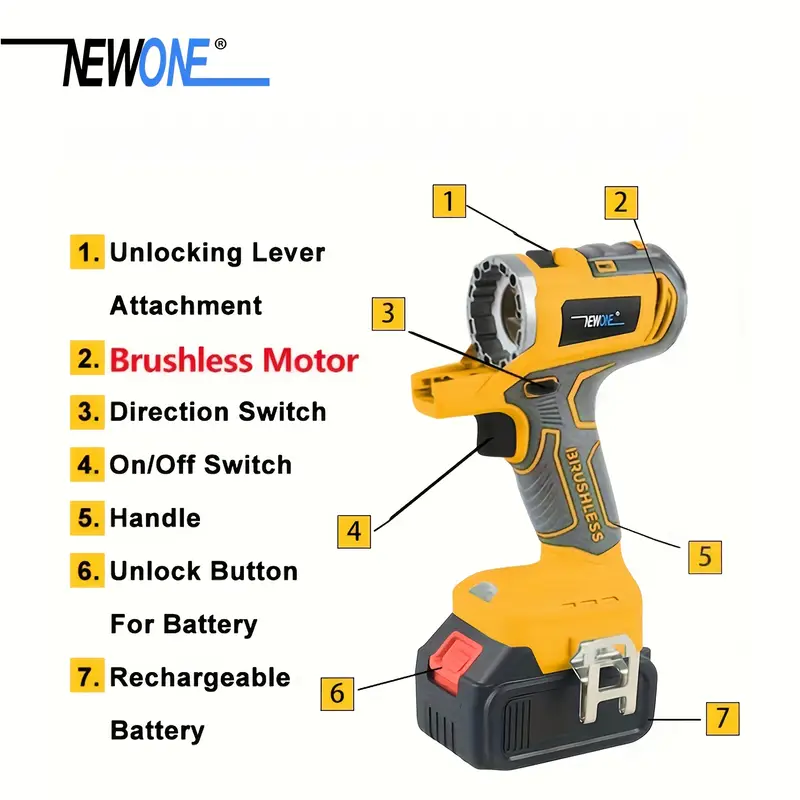 12in 1 brushless power tool combo kit 18  lithium ion cordless tool combo kit impact driver impact wrench impact drill   saw circular saw   chainsaw oscillating tool grass   hedge trimmer with 2pcs battery portable case Product details 5
