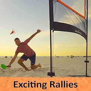 Jazzminton sport exciting rallies play anywhere