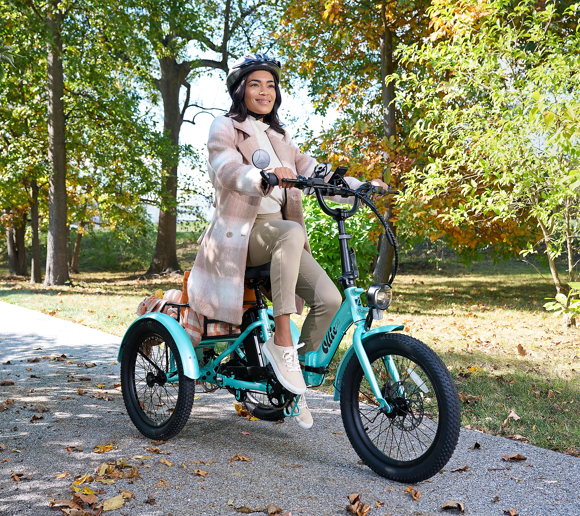 Soon to be sold out!! Last Day For Clearance TK1 Electric Trike with 500W_Motor & 20MPH Speed w/ Accessories