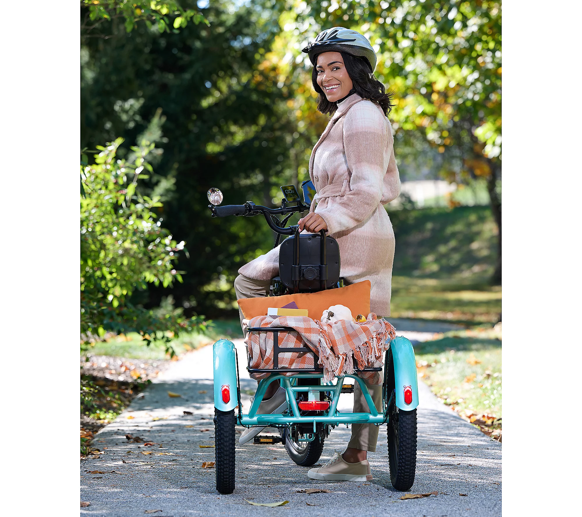 Soon to be sold out!! Last Day For Clearance TK1 Electric Trike with 500W_Motor & 20MPH Speed w/ Accessories