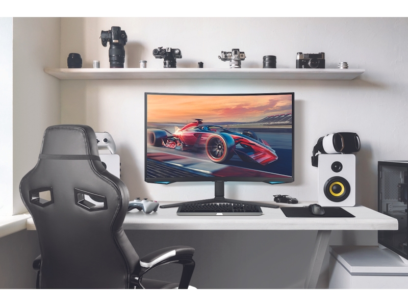 32" Odyssey Neo G7 4K UHD 165Hz 1ms(GTG) Quantum HDR2000 Curved Gaming Monitor - view 9