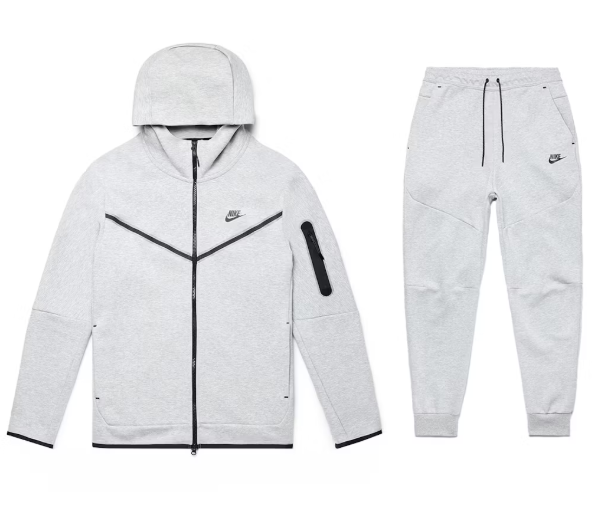 Nithtke Sportswear Tech Fleece Full Zip Hoodie & Joggers Set