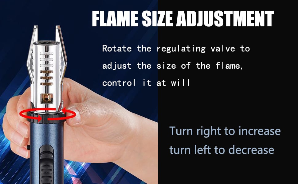 flame adjustment lighter