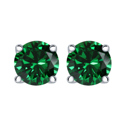 Sterling Silver 925 Colorful Treasure Earrings