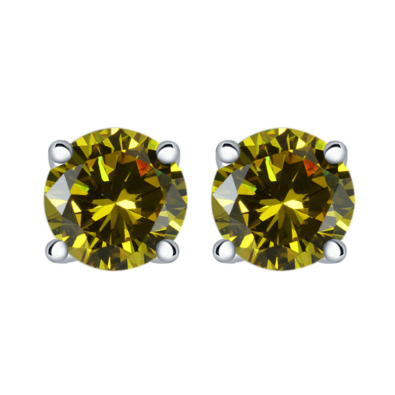 Sterling Silver 925 Colorful Treasure Earrings