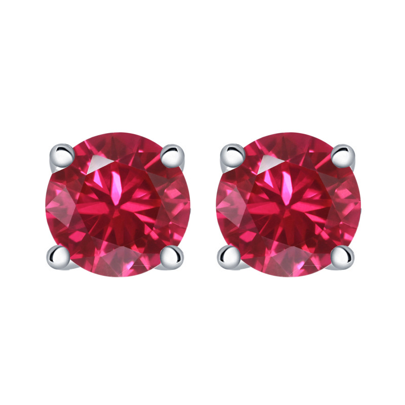 Sterling Silver 925 Colorful Treasure Earrings