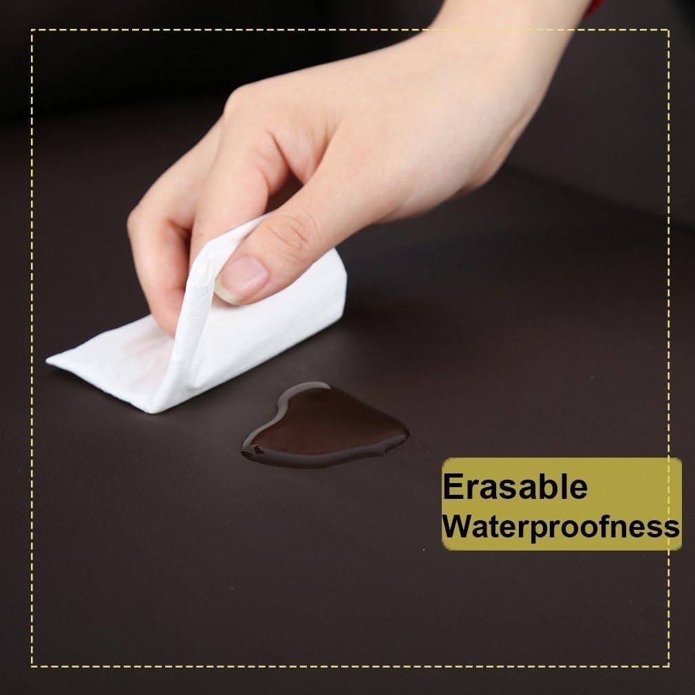 CaliFox Recliner Chair for Living Room Home Theater Seating Single Reclining Sofa Lounge with Padded Seat Backrest (Brown)