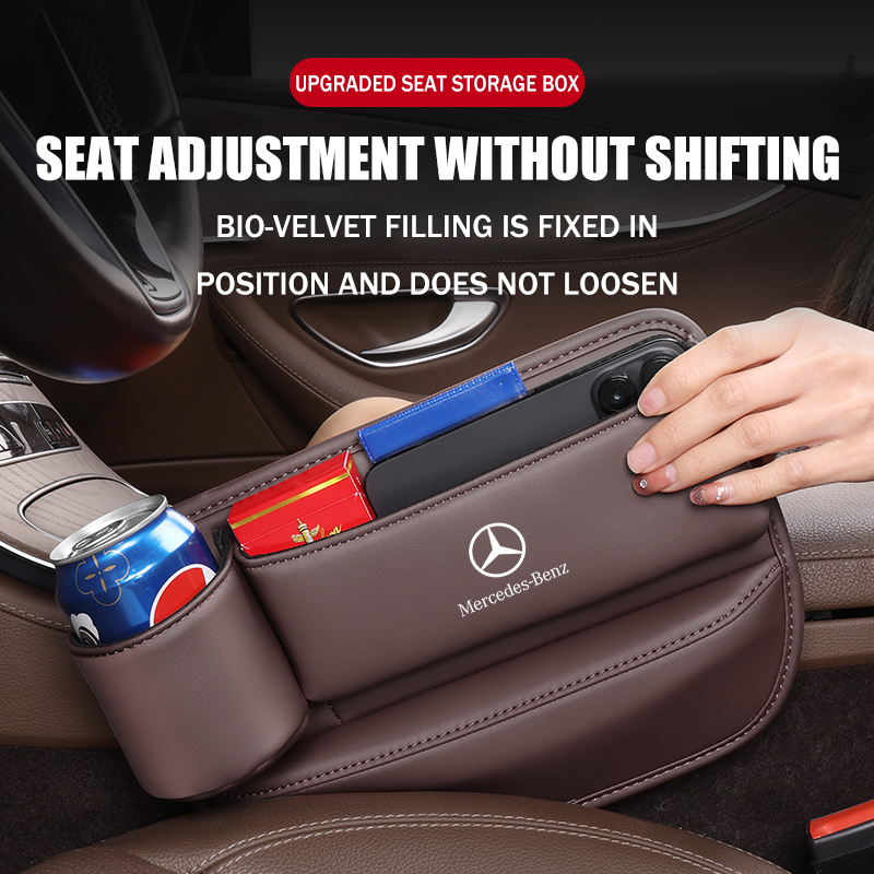 🔥Starting from 50% off🔥Exclusive Logo Leather Car seat Storage Box