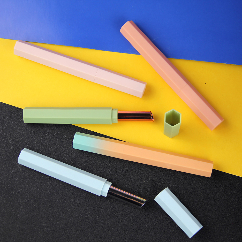 六角细跟口红笔2