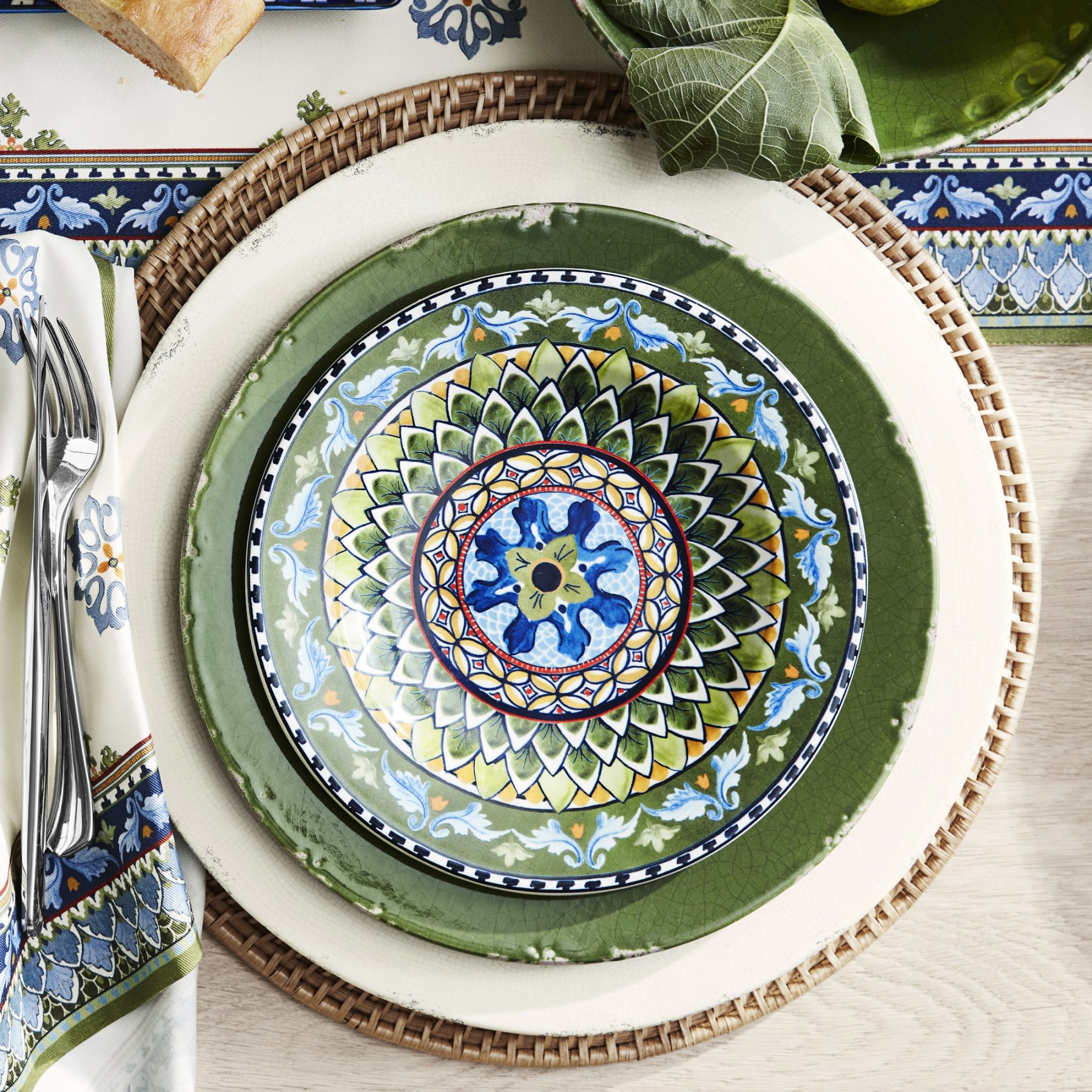 Sicily Ceramic Salad Plates
