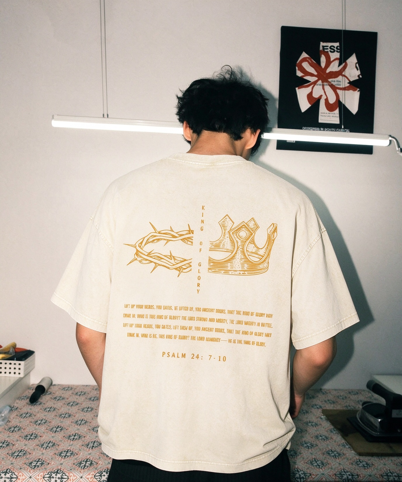 King Of Glory Washed T-Shirt