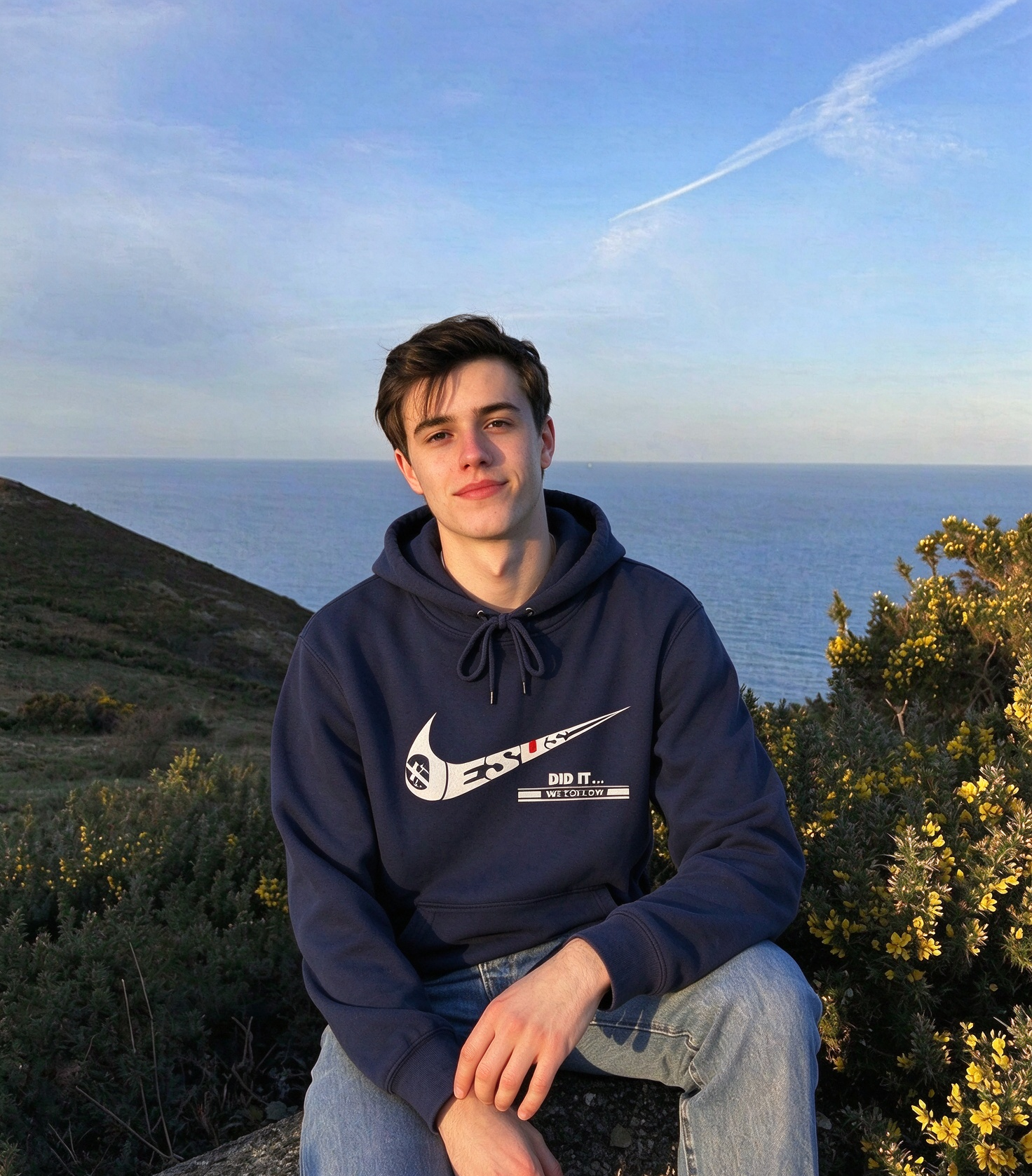 Jesus Did It Drawstring Hoodie