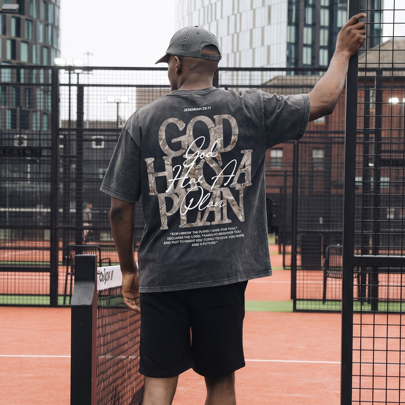 God Has A Plan Washed T-Shirt