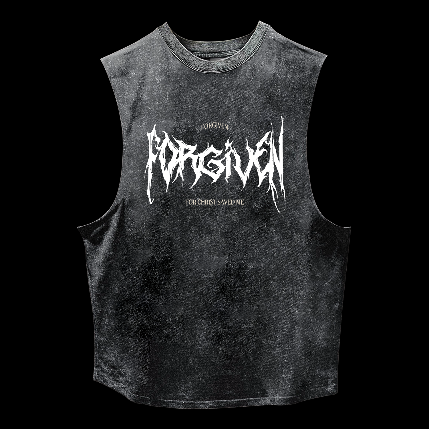 Forgiven For Christ Saved Me Washed Tank