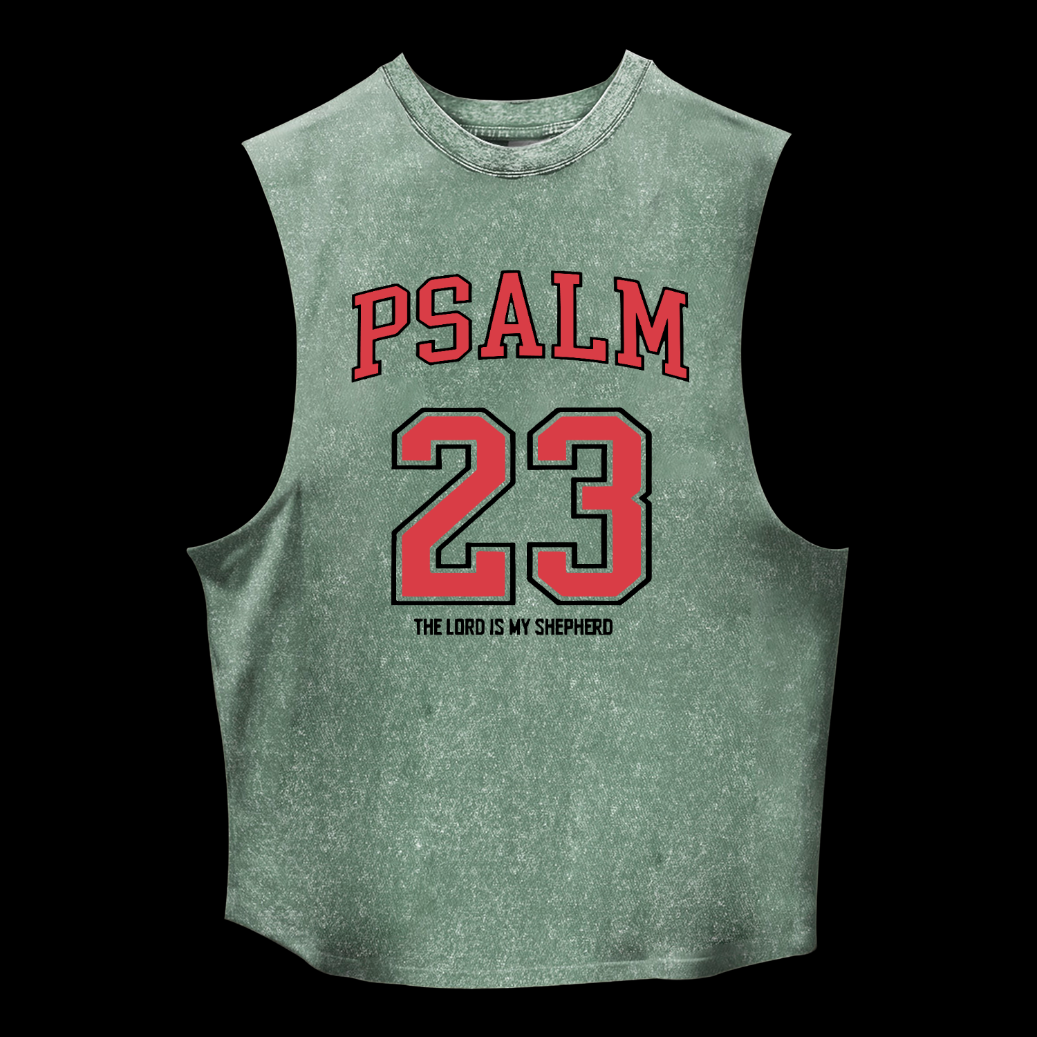 Psalm 23 Washed Tank