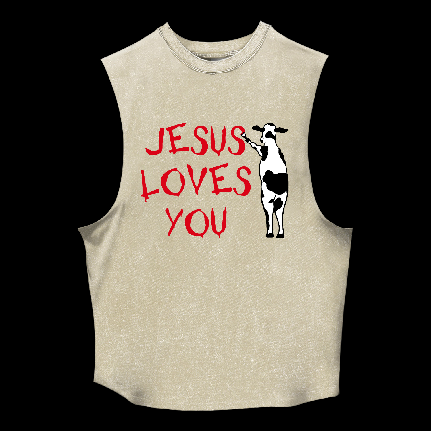 Jesus Loves You Washed Tank