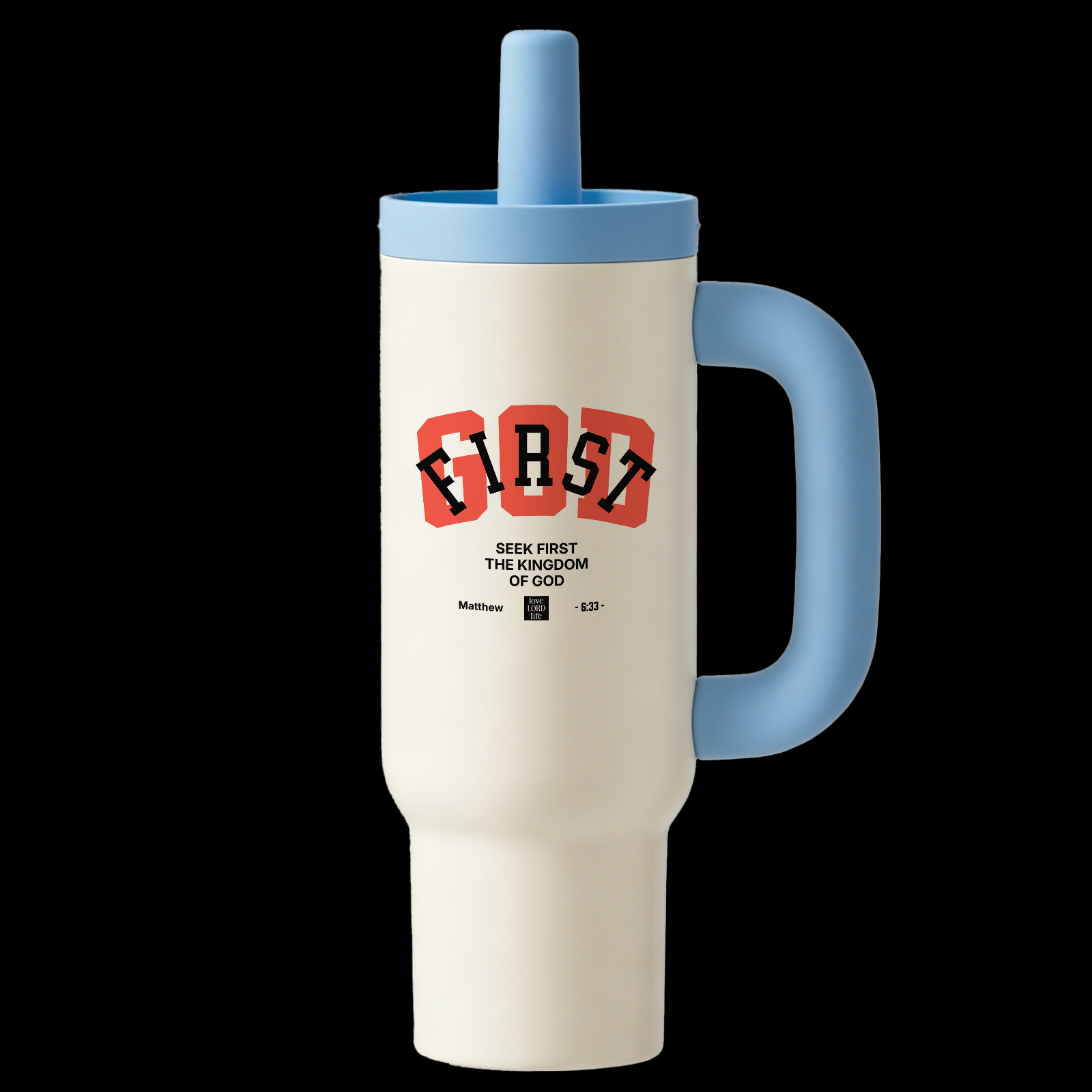 God First Stainless Steel Tumbler