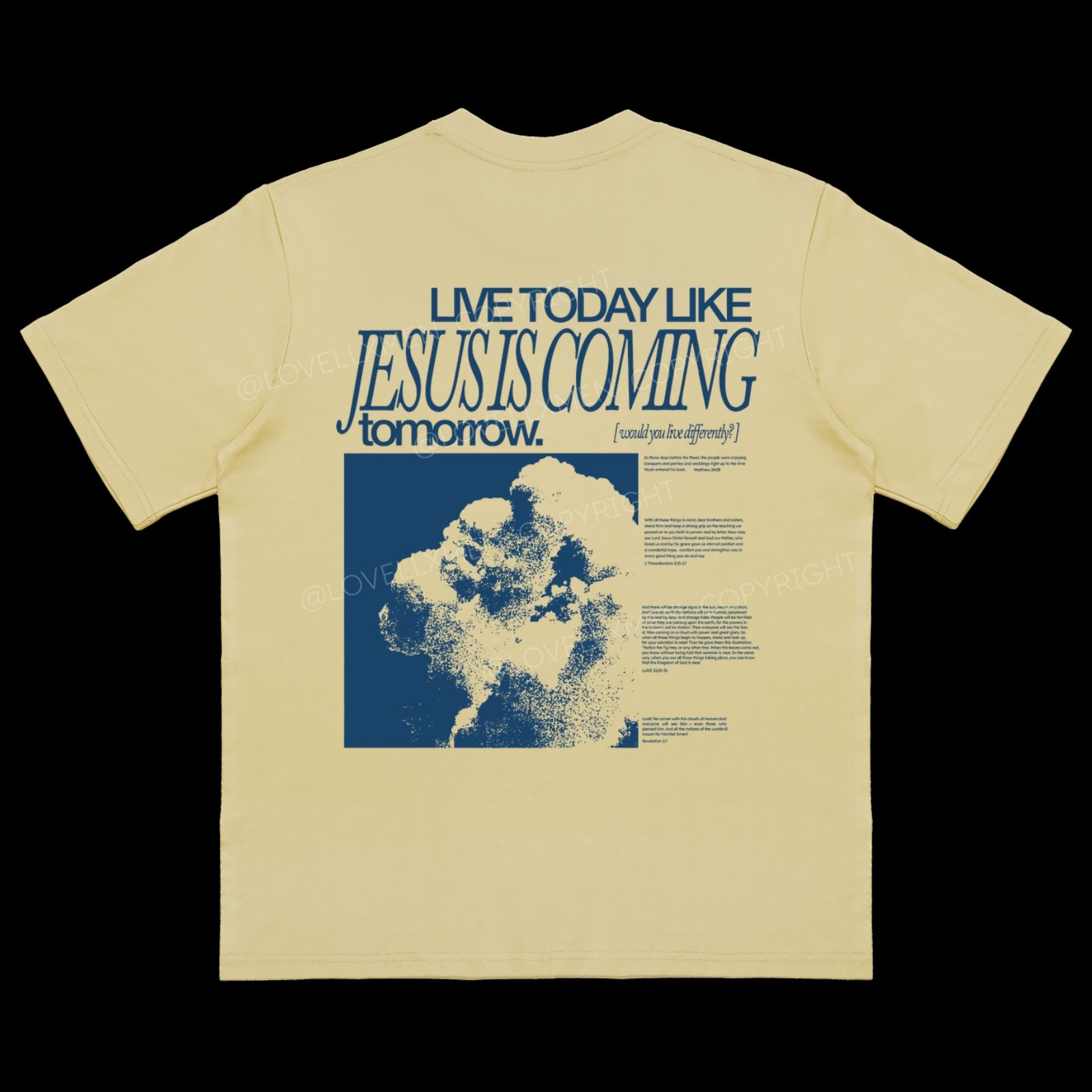 Jesus Is Coming Heavy Cotton T-Shirt