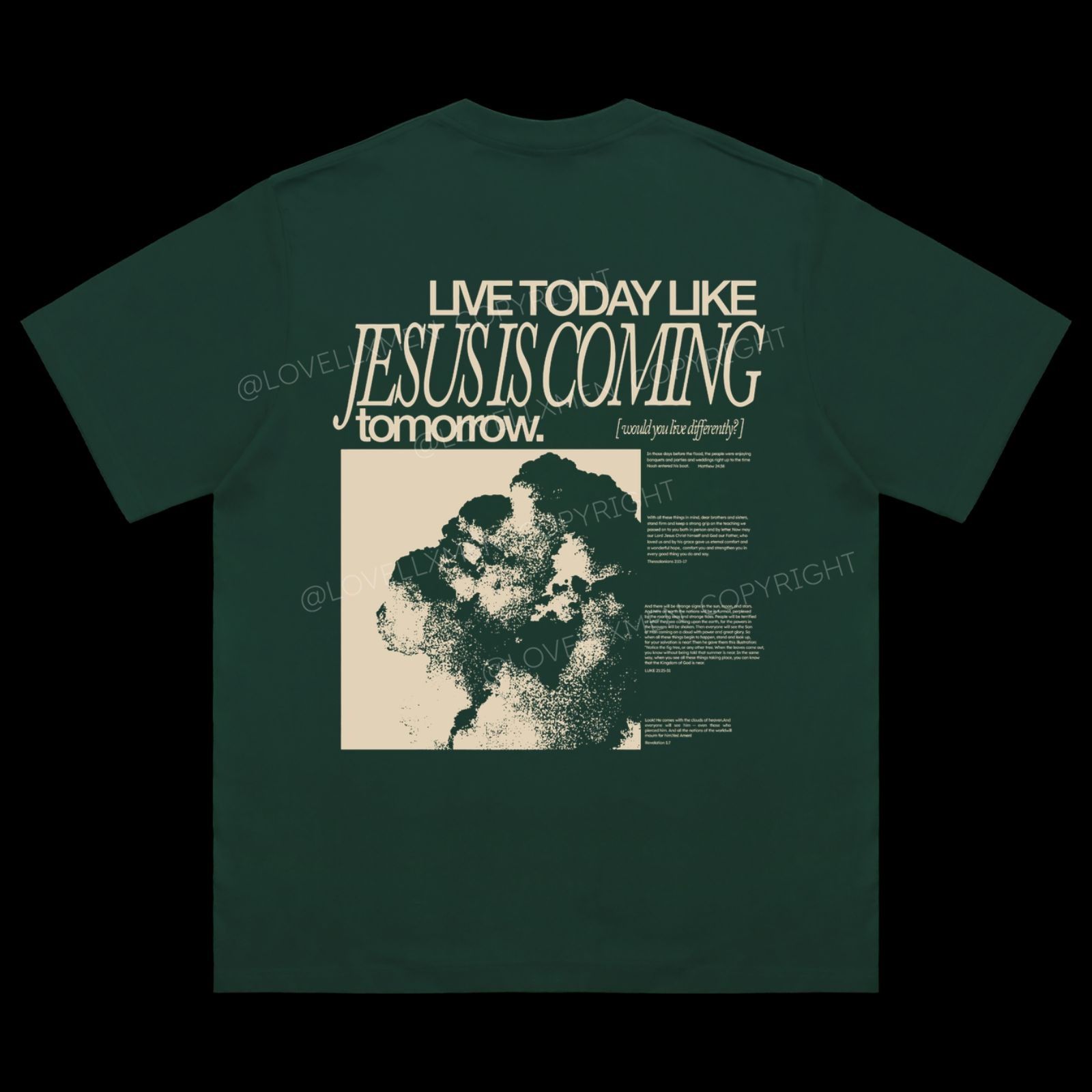 Jesus Is Coming Heavy Cotton T-Shirt