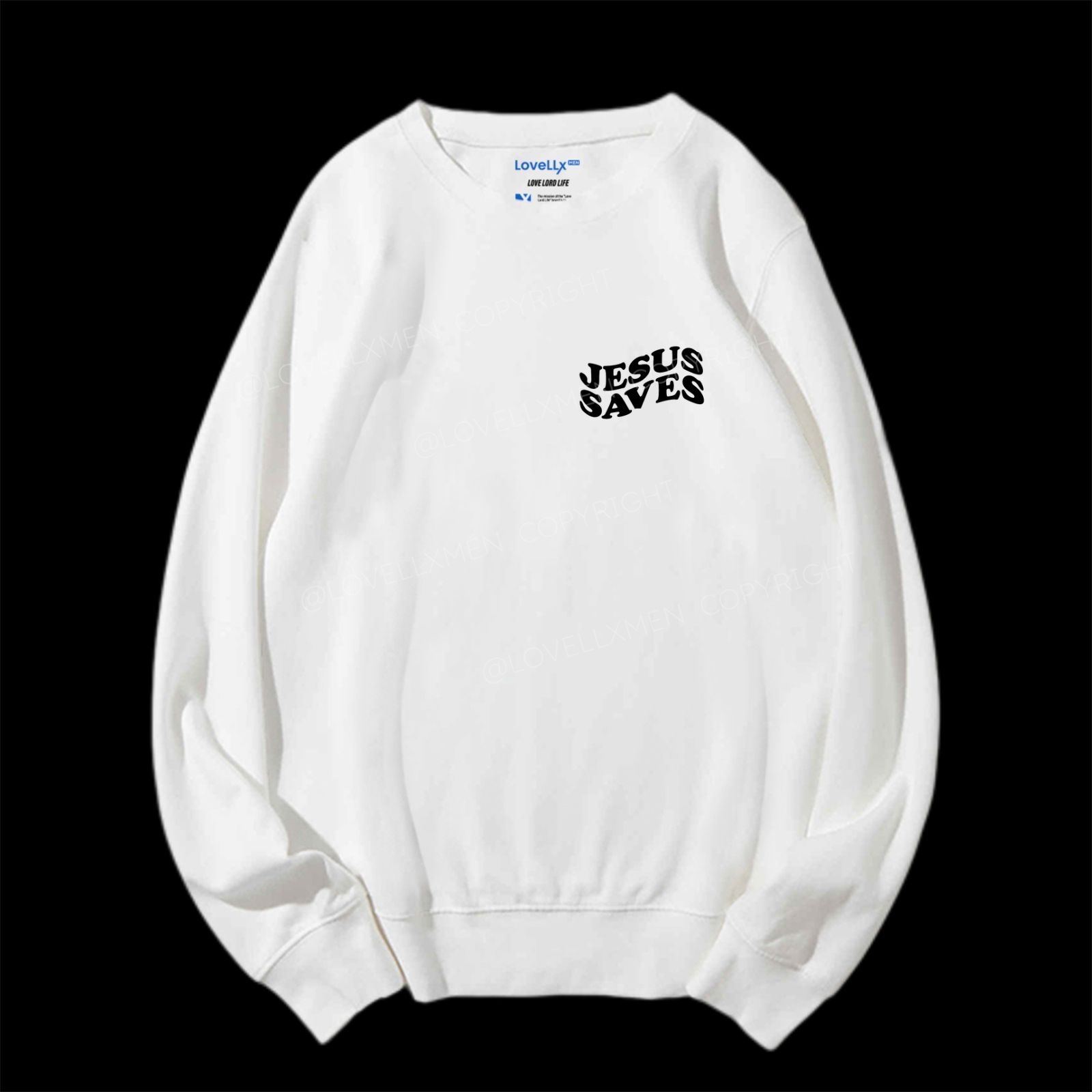 Jesus Saves Unisex Crewneck Sweatshirt