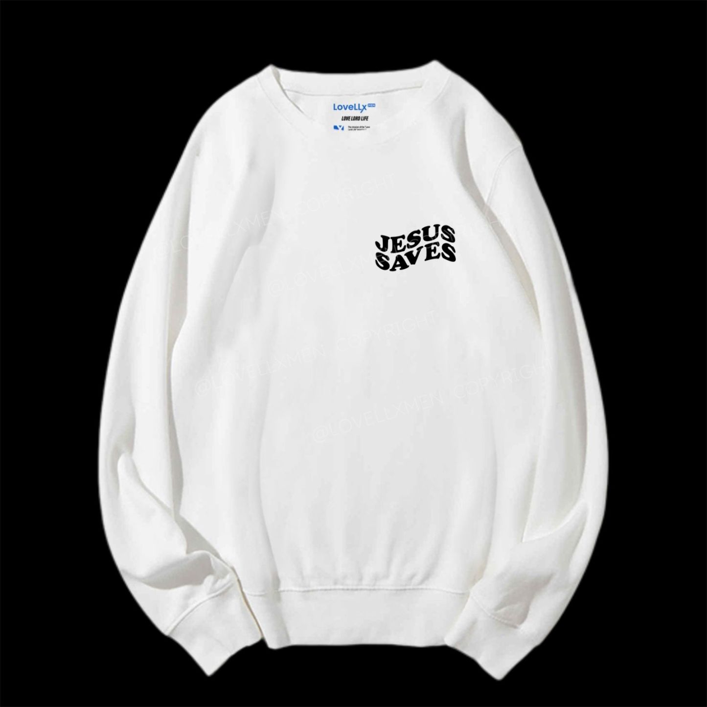 Jesus Saves Unisex Crewneck Sweatshirt