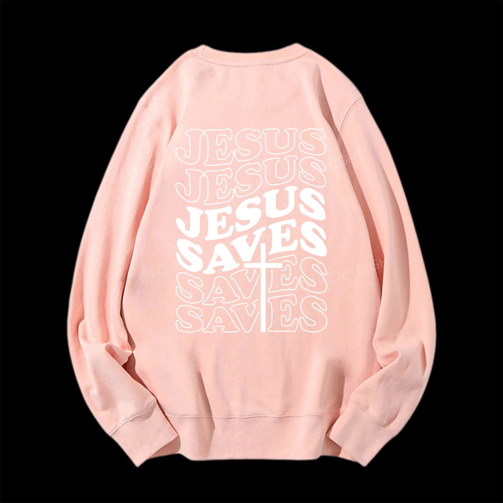 Jesus Saves Unisex Crewneck Sweatshirt