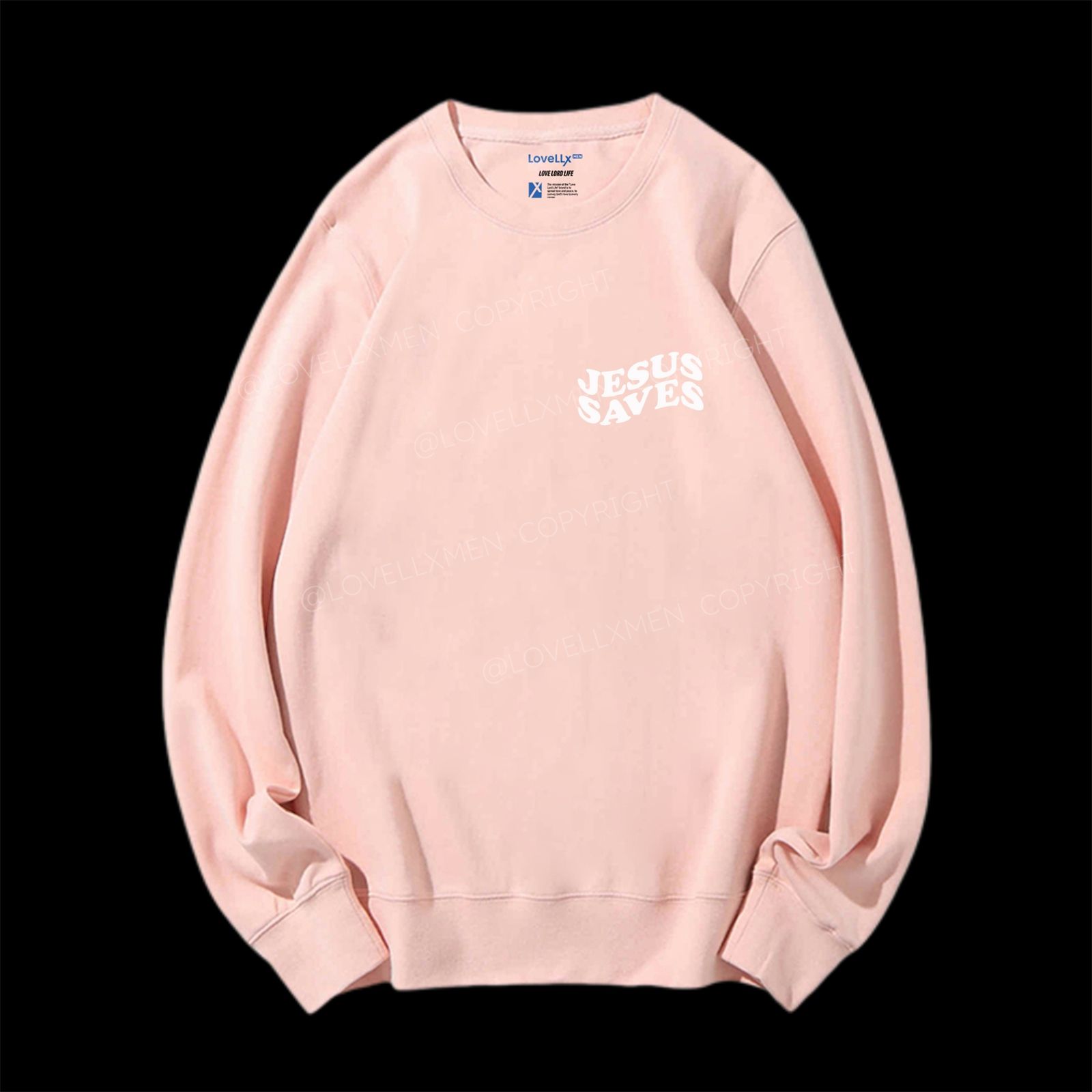 Jesus Saves Unisex Crewneck Sweatshirt