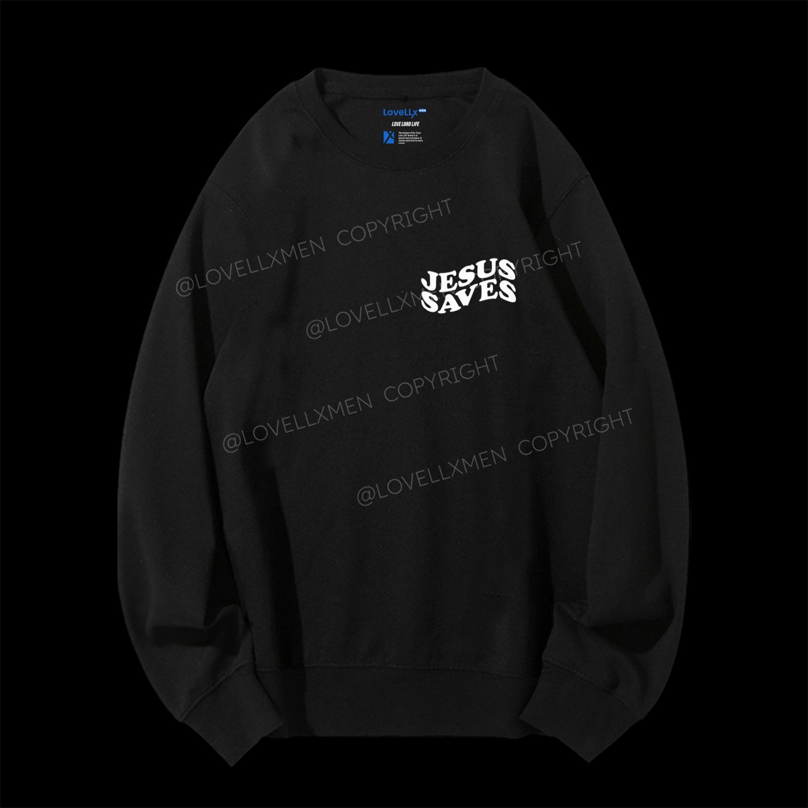 Jesus Saves Unisex Crewneck Sweatshirt