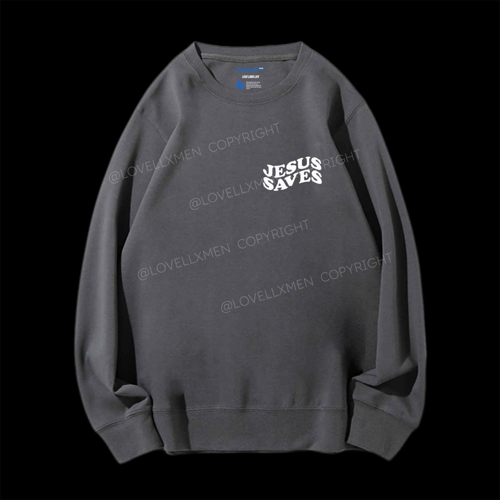 Jesus Saves Unisex Crewneck Sweatshirt