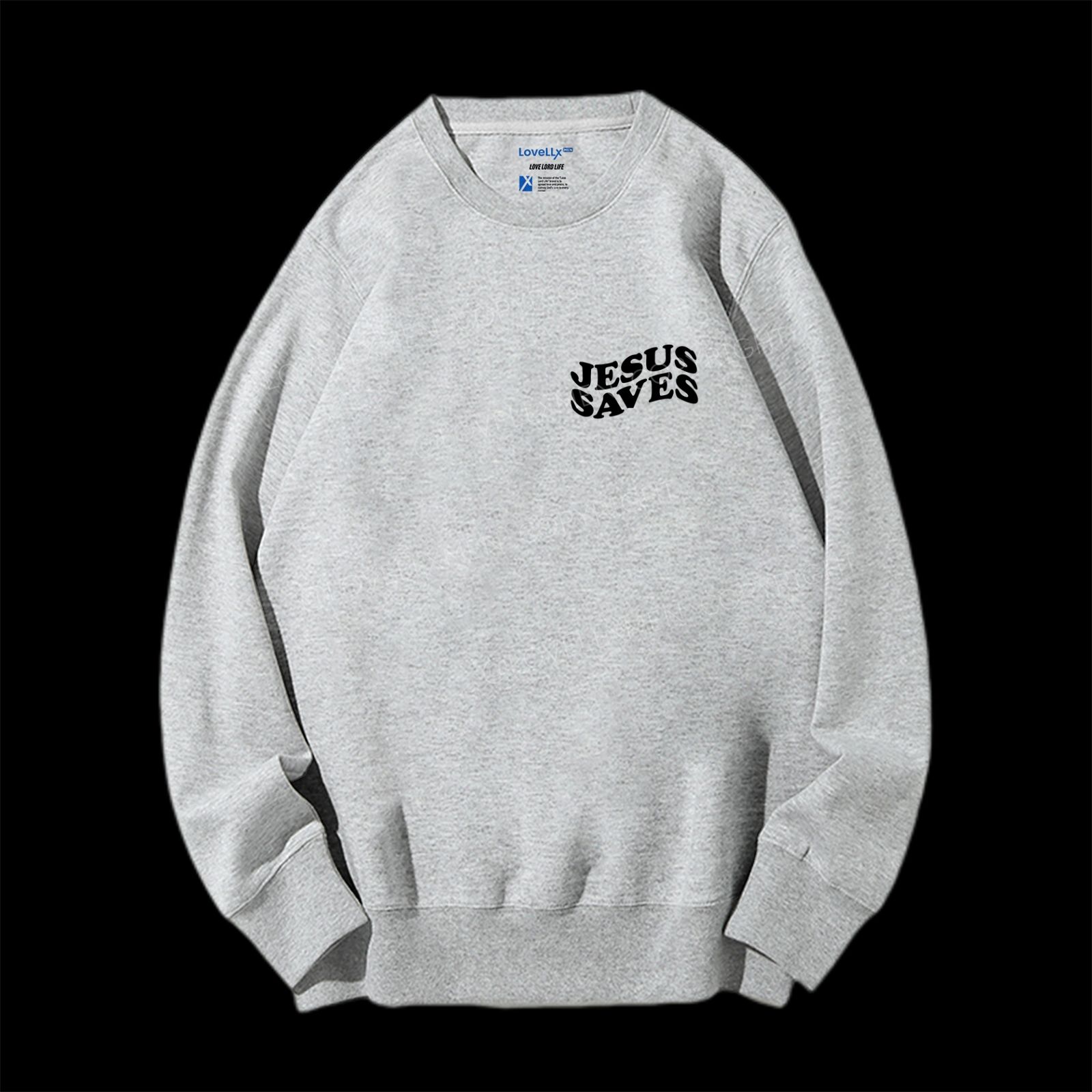 Jesus Saves Unisex Crewneck Sweatshirt