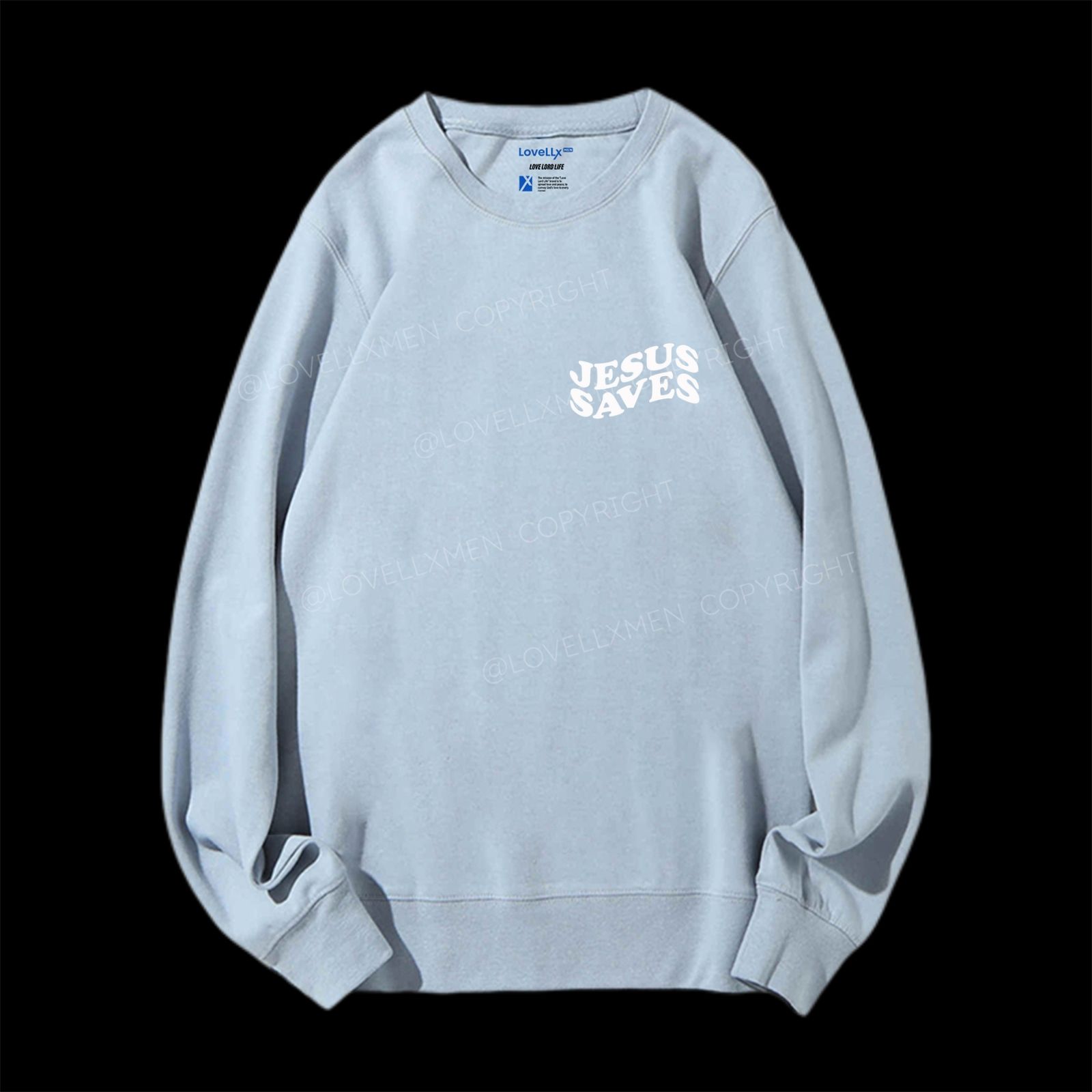 Jesus Saves Unisex Crewneck Sweatshirt