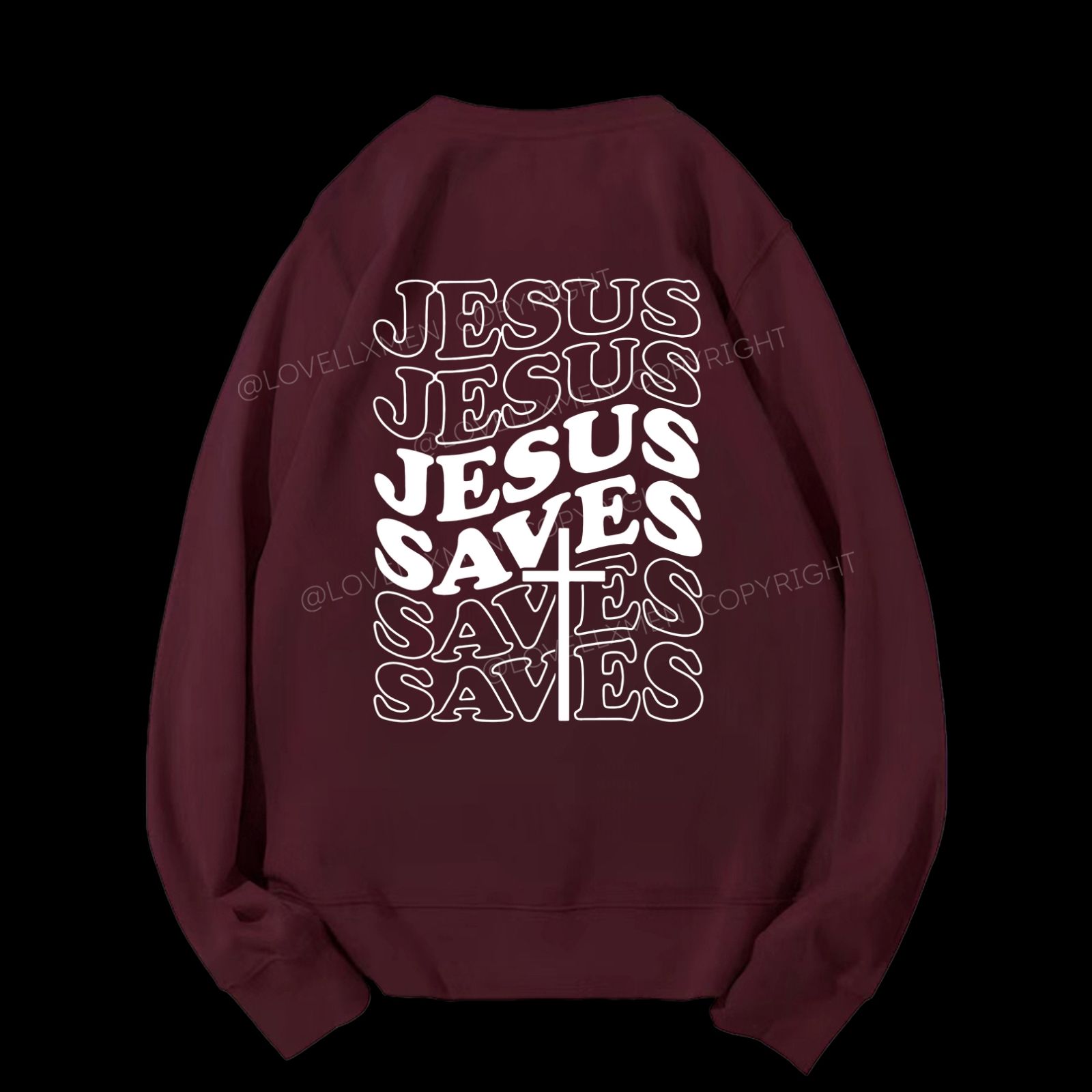 Jesus Saves Unisex Crewneck Sweatshirt