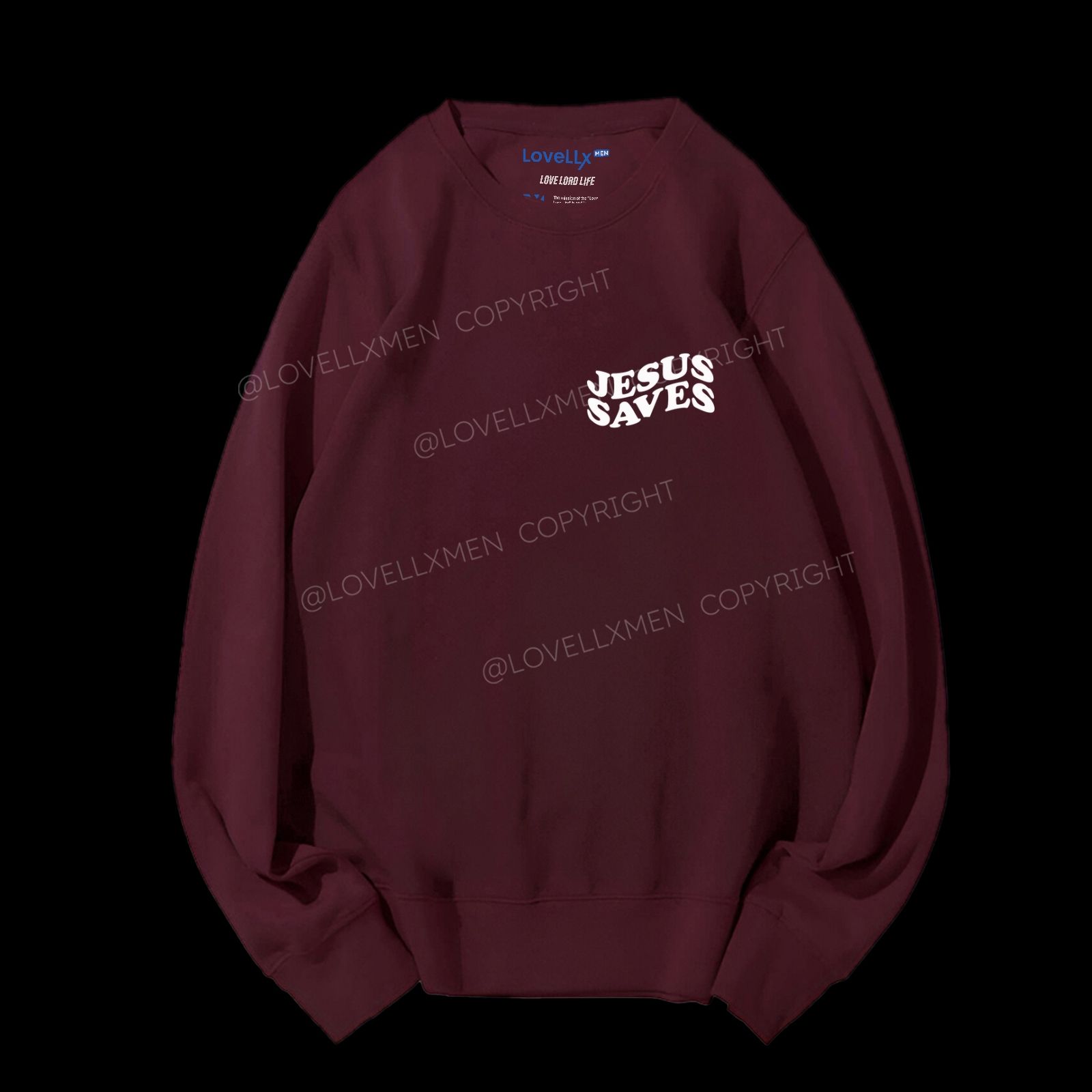 Jesus Saves Unisex Crewneck Sweatshirt