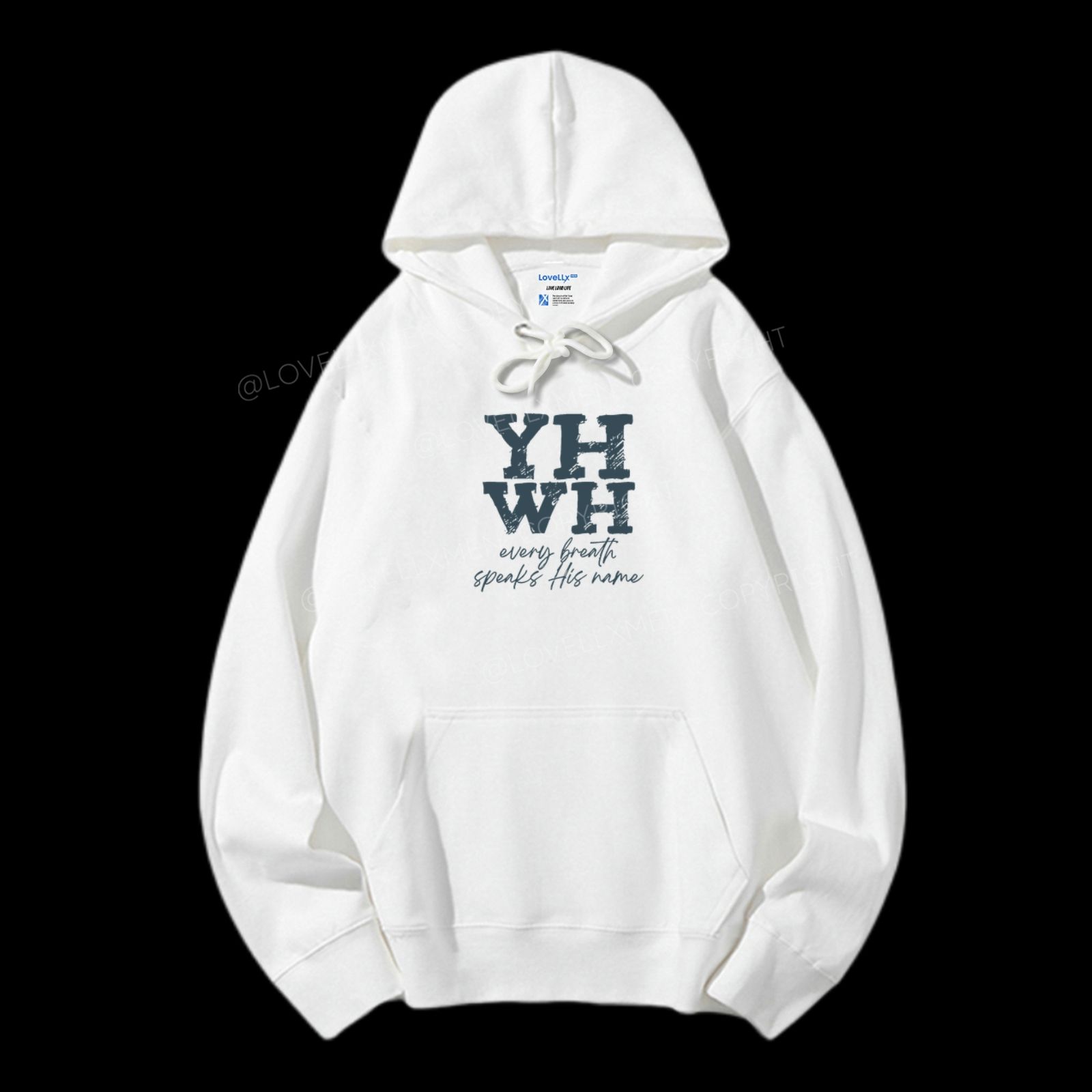 YHWH Unisex Drawstring Hoodie