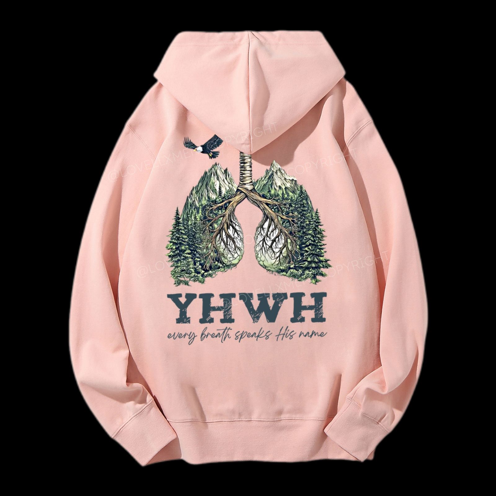 YHWH Unisex Drawstring Hoodie