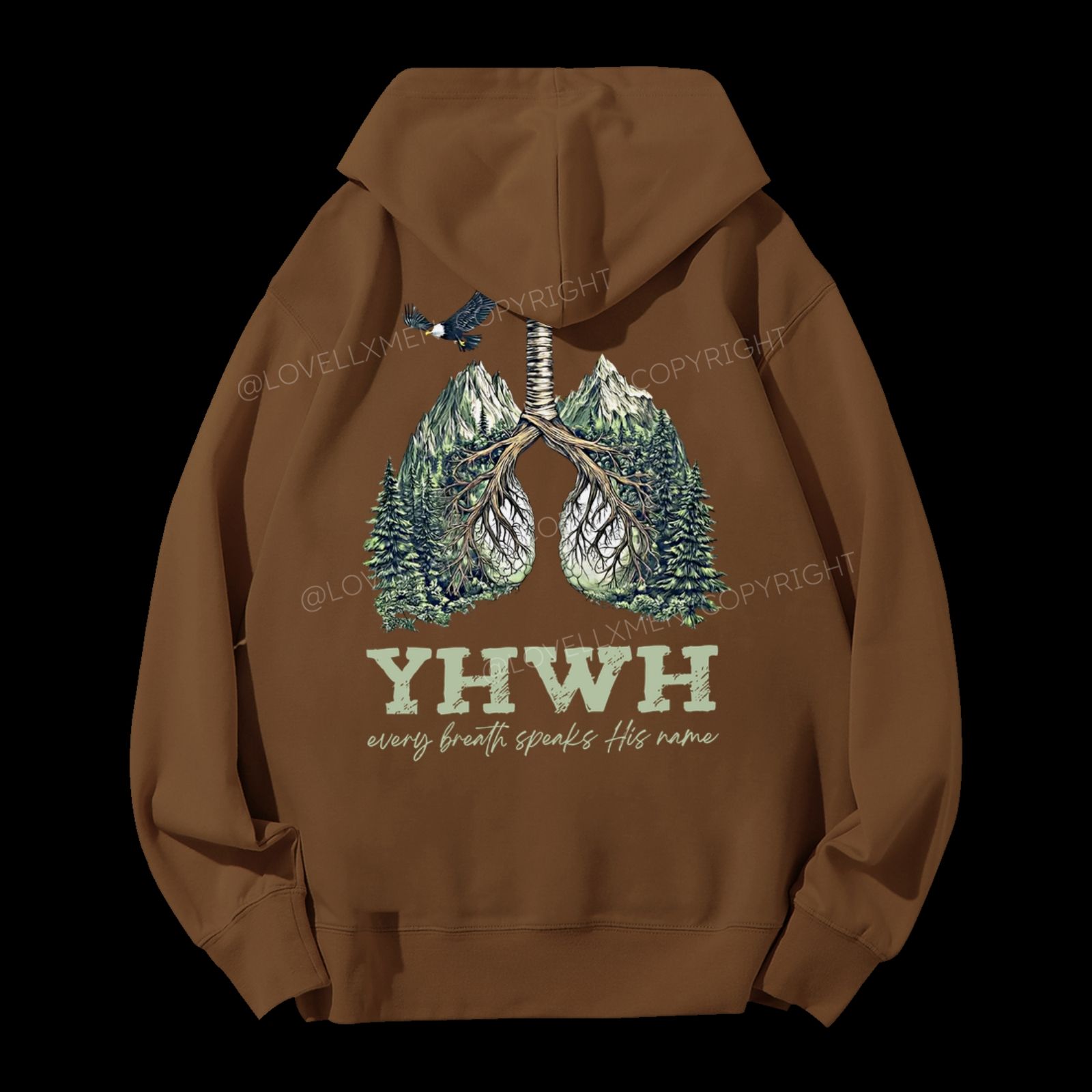 YHWH Unisex Drawstring Hoodie