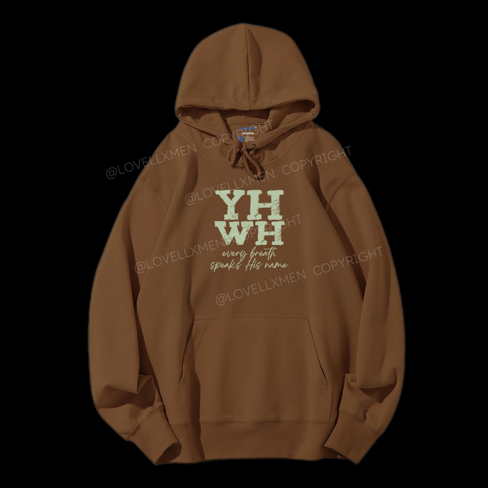 YHWH Unisex Drawstring Hoodie