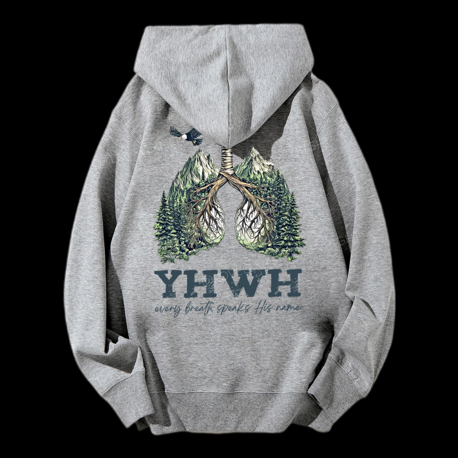 YHWH Unisex Drawstring Hoodie