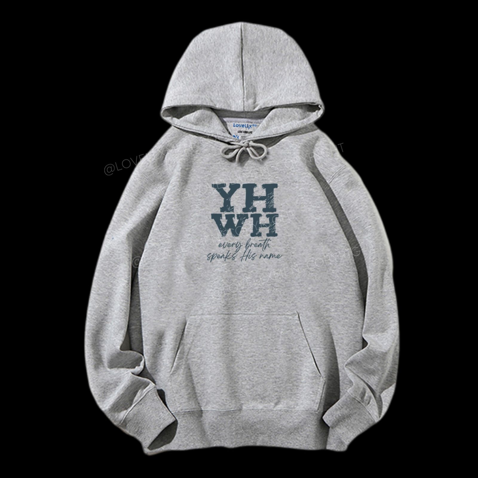 YHWH Unisex Drawstring Hoodie