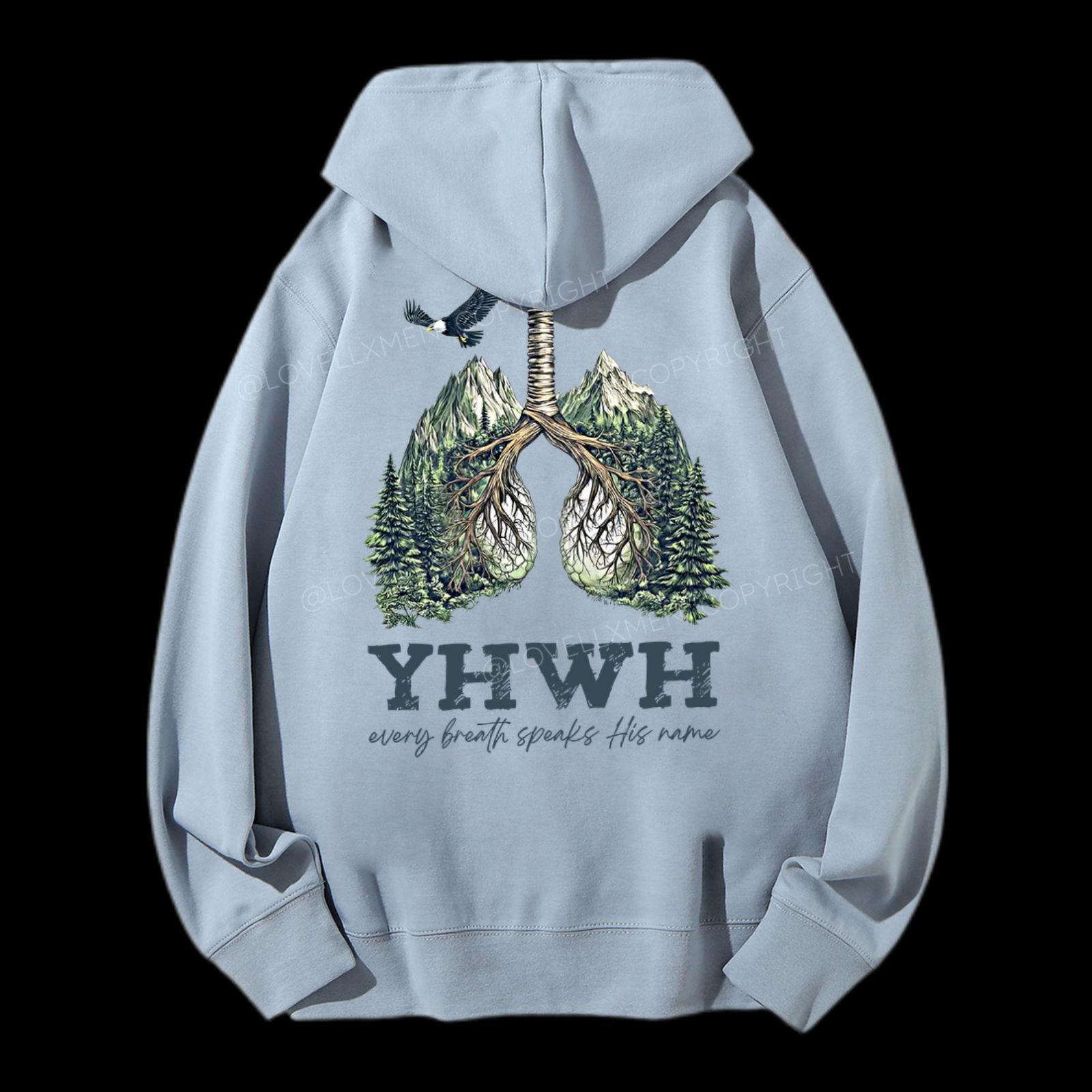 YHWH Unisex Drawstring Hoodie