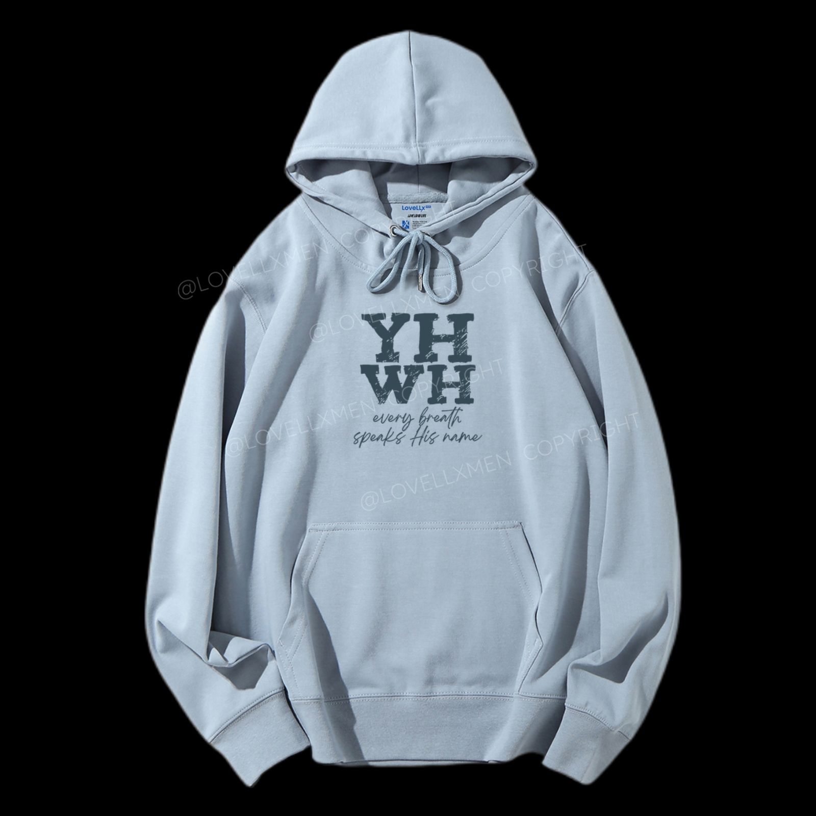 YHWH Unisex Drawstring Hoodie