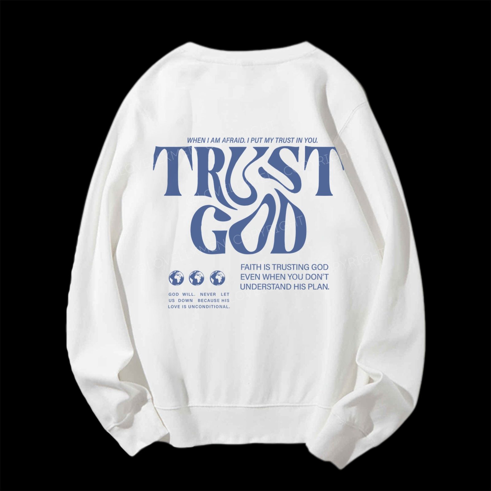 Trust In God Unisex Crewneck Sweatshirt