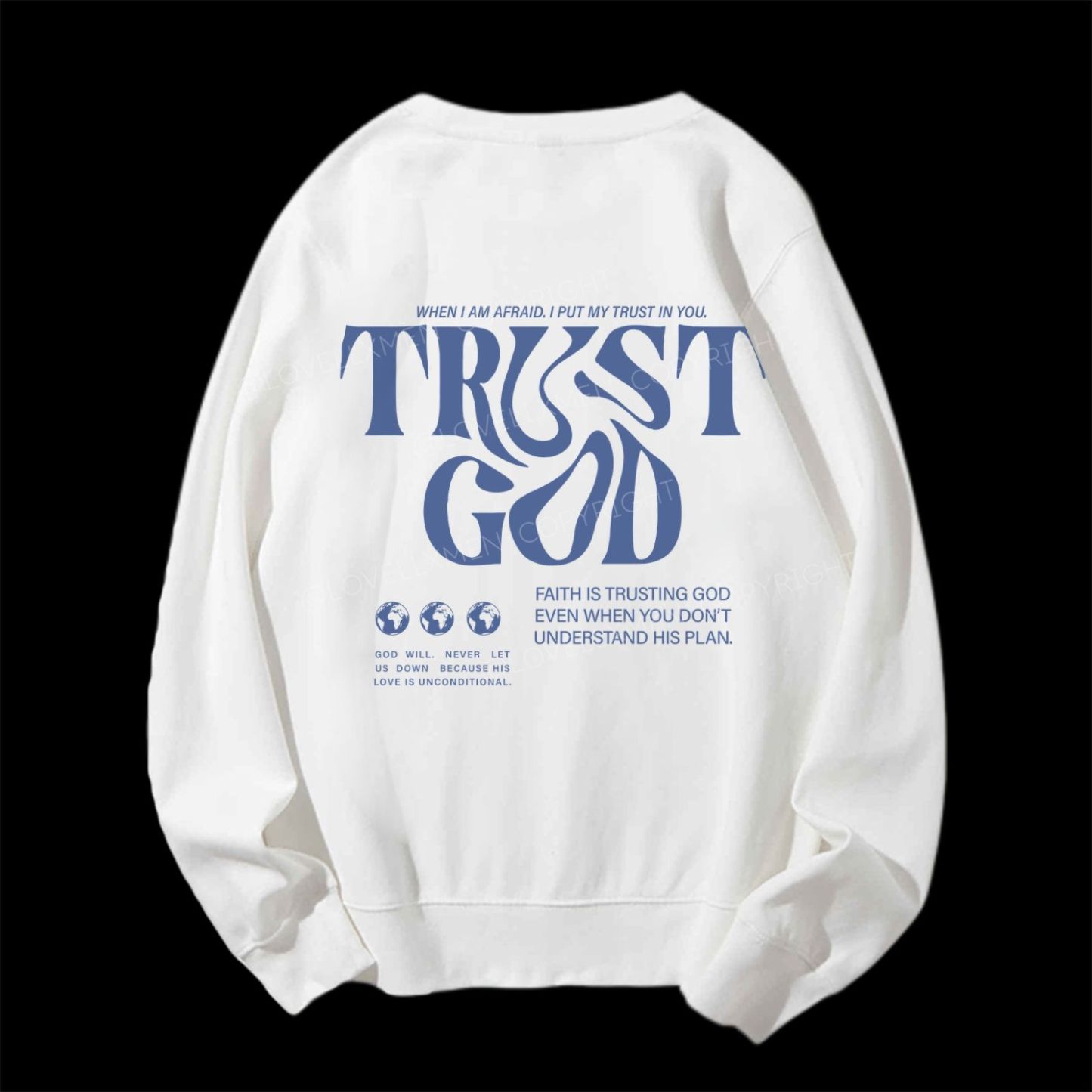 Trust In God Unisex Crewneck Sweatshirt