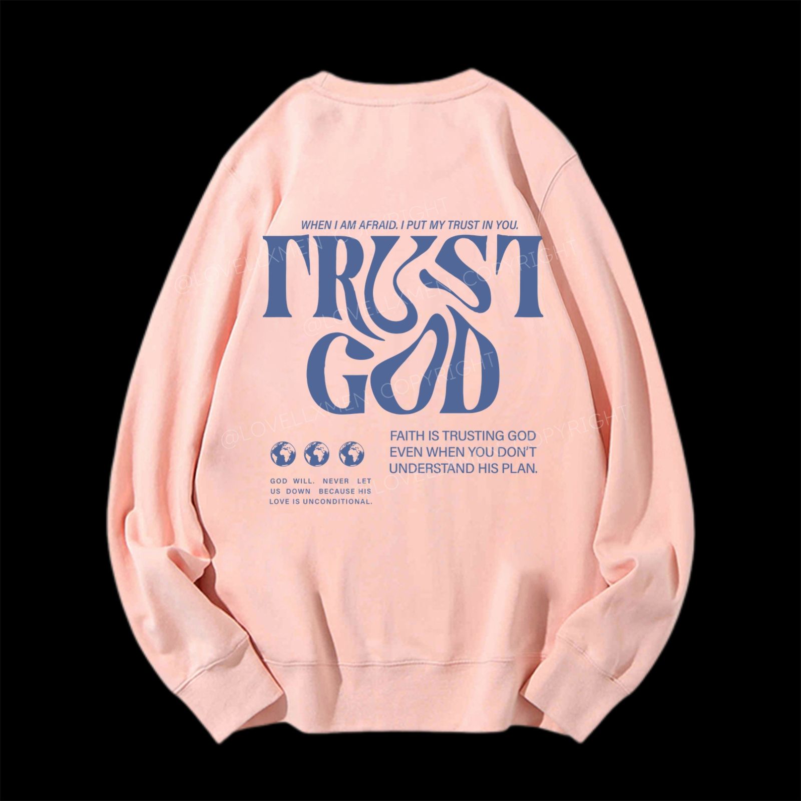 Trust In God Unisex Crewneck Sweatshirt