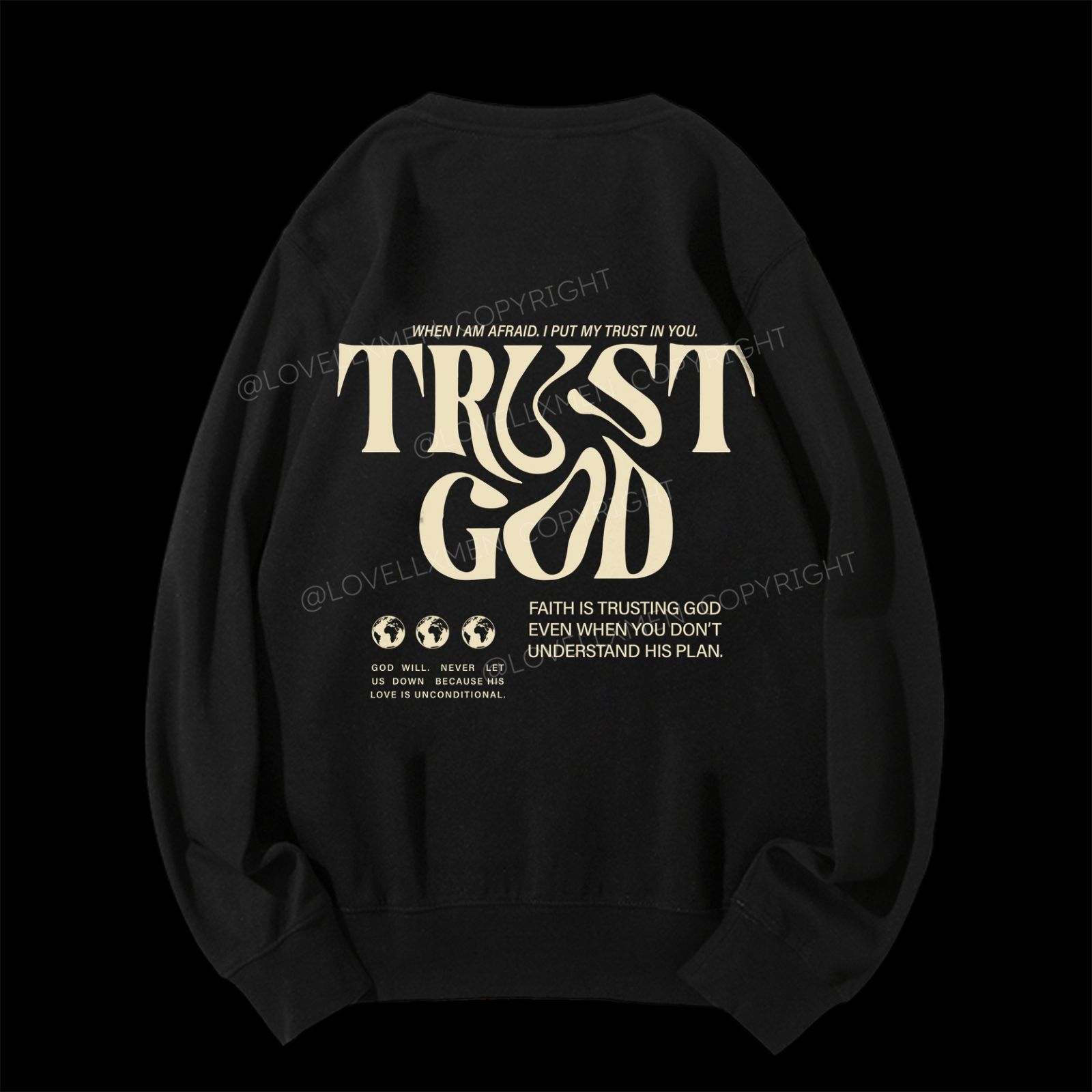 Trust In God Unisex Crewneck Sweatshirt